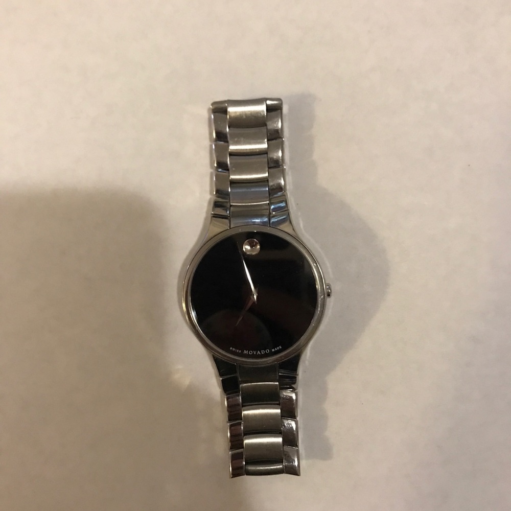 Movado Men’s Swiss Modern Stainless Steel Watch